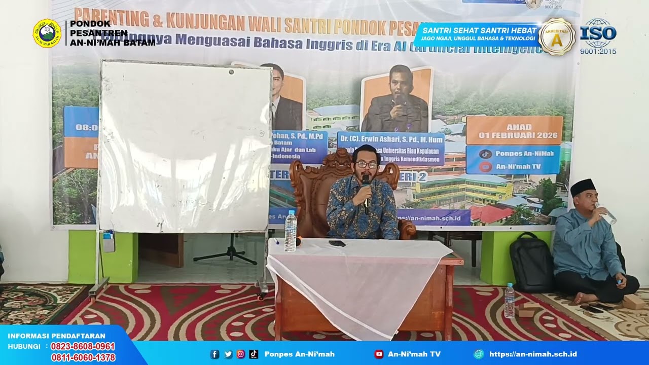Meteri Seminar Pentingnya Bahasa Inggris di Era AI | Dr. (C) Erwin Ashari, S.Pd., M.Hum