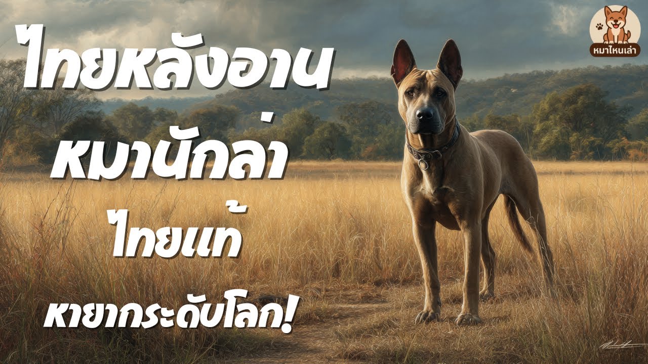ไทยหลังอาน | หมานักล่าไทยแท้ หายากระดับโลก! 🐕🔥