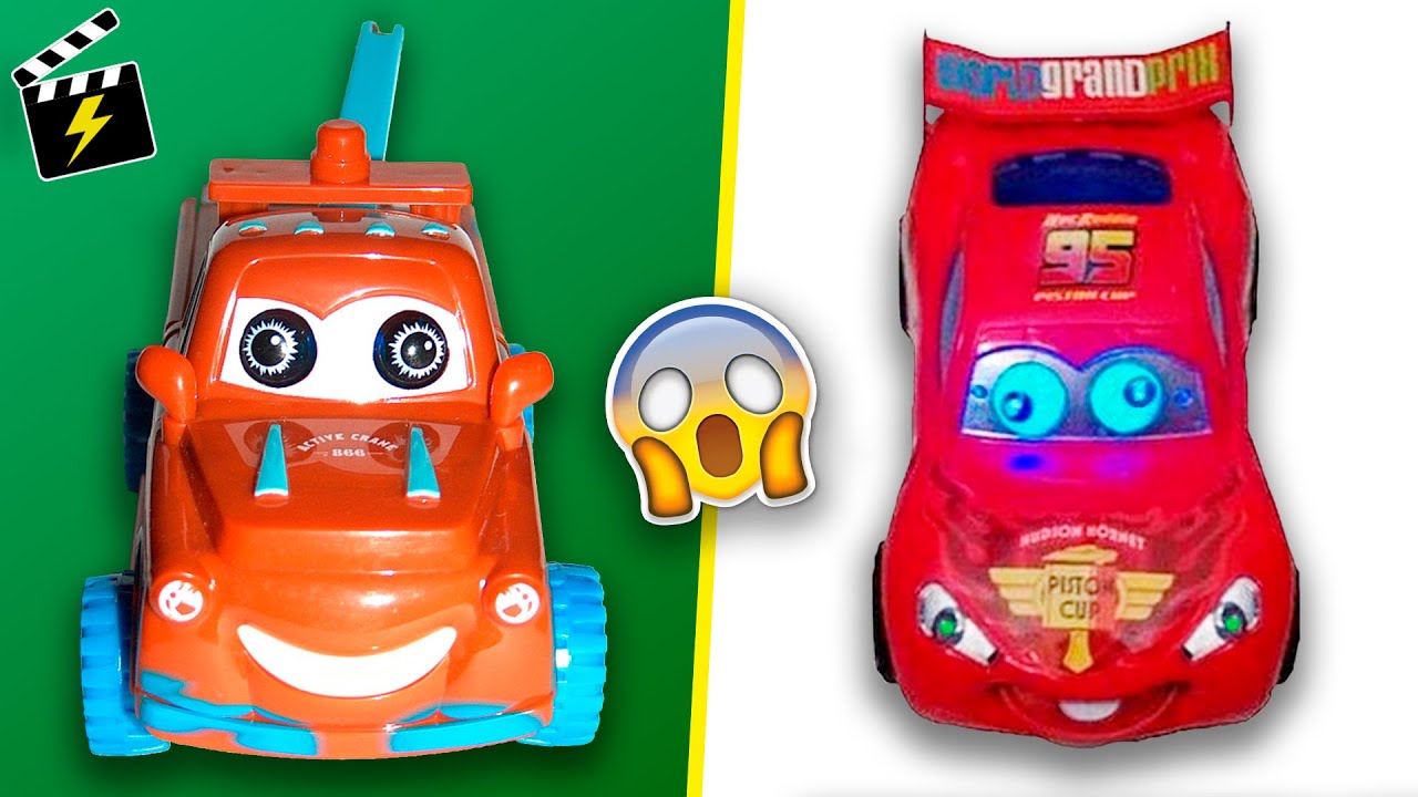 REAGINDO a BRINQUEDOS BIZARROS do filme CARROS | Parte 02