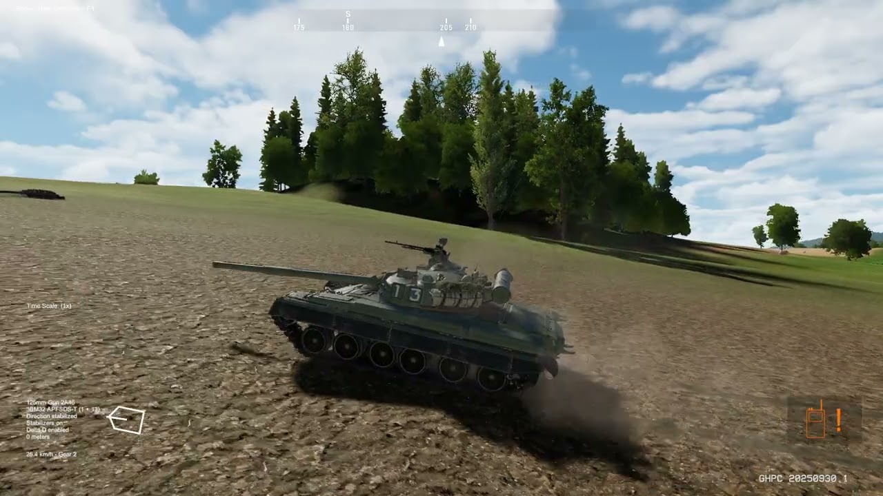 GHPC "Keen Kestrel" (T-80B vs M1IP version)