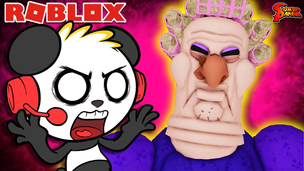SCARY GRANNY!!  Escape Grumpy Gran in ROBLOX