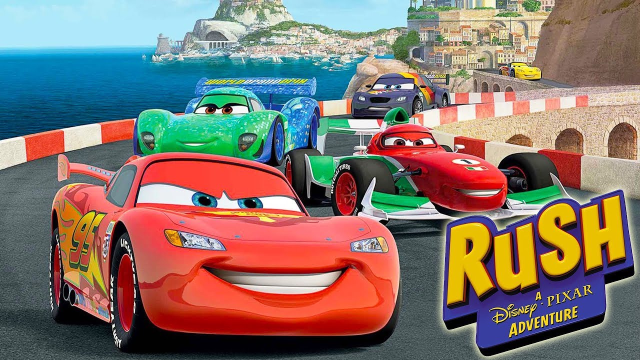 CARS Voiture de Course Jeux Vidéo en Français - Rush Une Aventure Disney Pixar