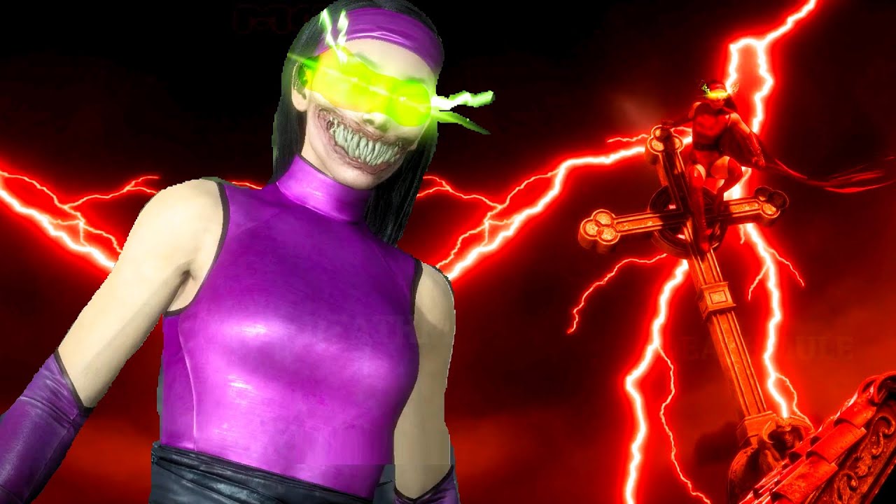 MK11 All Characters Jump off Spawns Cross (Spawn Intro 1)