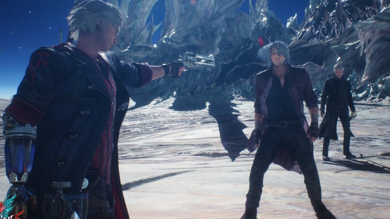 DMC5 DMC4 Nero vs Legendary Dark Knights