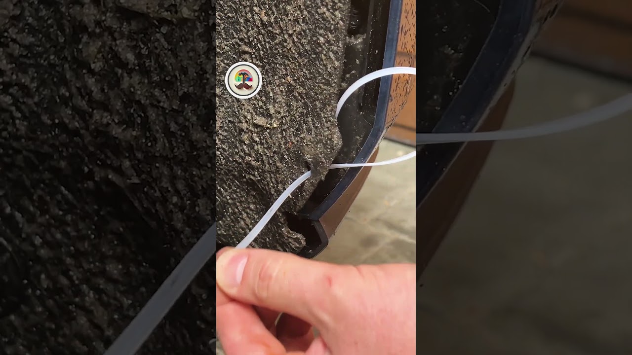 Clever Fix! Zip Ties and a Washer Instead of a Clip! 