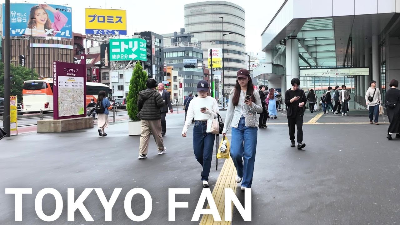 新宿散歩 |【4K】 Walking Shinjuku Tokyo Japan (May 2025)