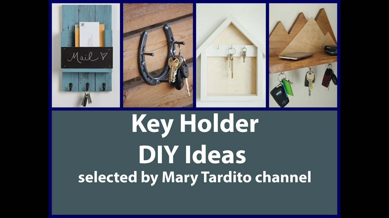 DIY Key Holder Ideas - Crafts Ideas to Make and Sell - DIY Home Decor Ideas