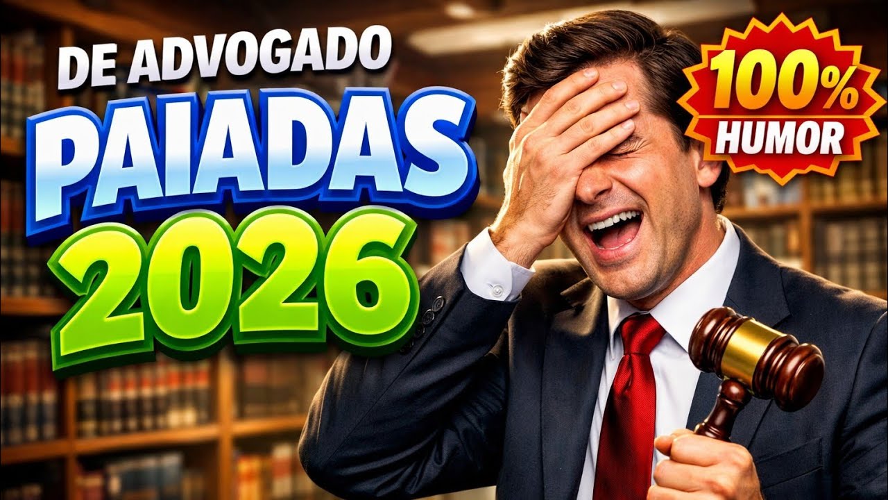 PIADAS de ADVOGADO 2026 🤣 As Melhores PARTE 1 - Rir Até Chorar