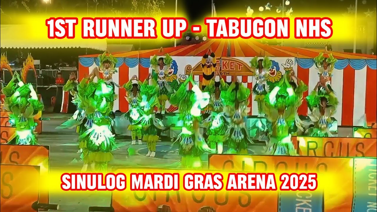 Tabugon NHS - 1st Runner Up - Sinulog Mardi Gras Arena Competition