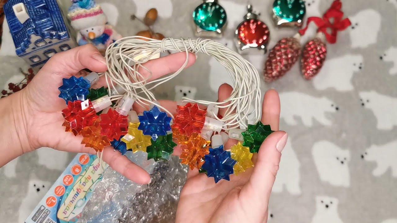 Распаковка советских Елочных игрушек! игрушки времен СССР #распаковка #елочныеигрушки #ретро