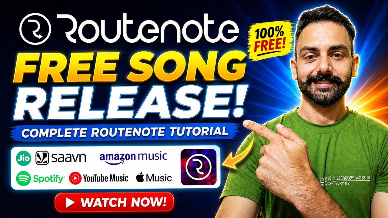 Routenote Music Distribution | Upload Free Unlimited Music 150+ Stores
