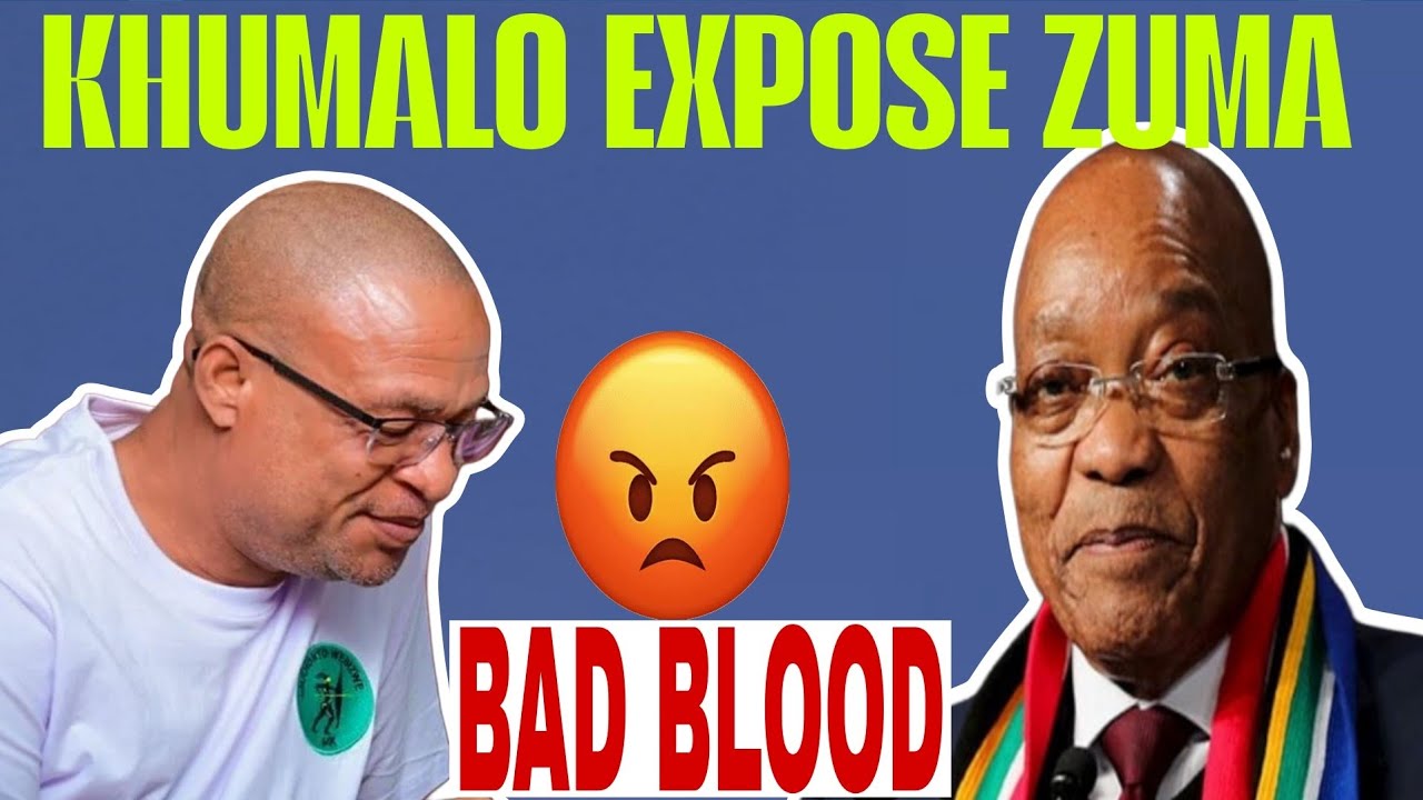 BREAKING NEWS: KHUMALO EXPOSE JACOB ZUMA'S MK PARTY SECRET