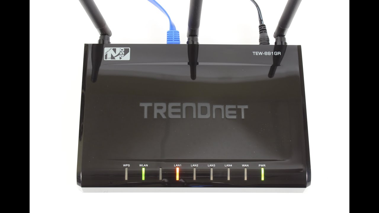Настройка роутера TRENDnet
