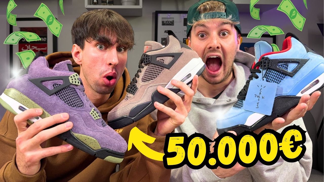 Le JORDAN 4 F&F di TRAVIS SCOTT da 50.000€🤑