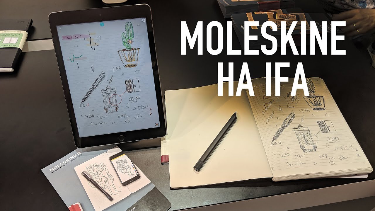 Обзор Moleskine Smart Writing System. IFA2018