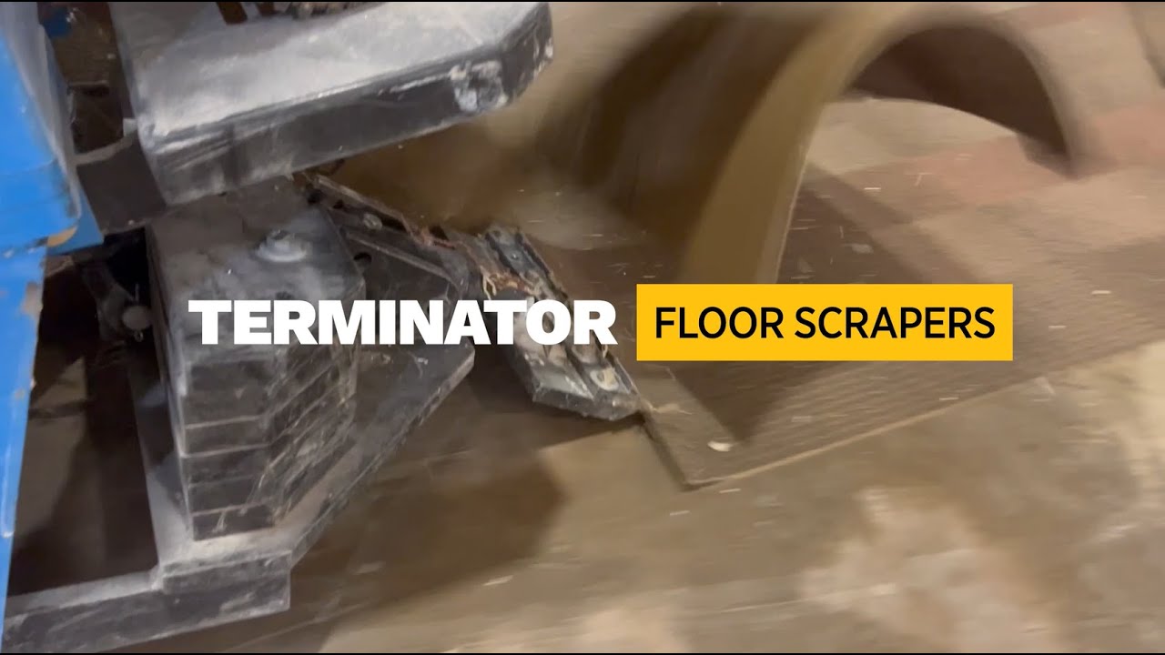 Terminator Ride on Floor Scrapers from Bartell Global - Floor Care by Herc Rentals