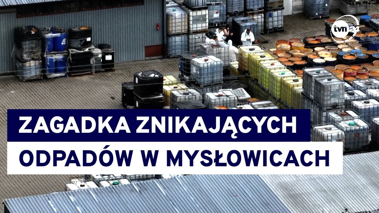 Odpady, miliony i powiązania. Co kryje afera w Mysłowicach? @tvn24