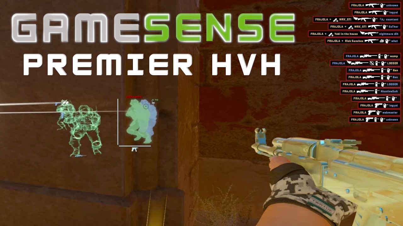 Cs2 Premier HvH ft. gamesense.pub / skeet.cc