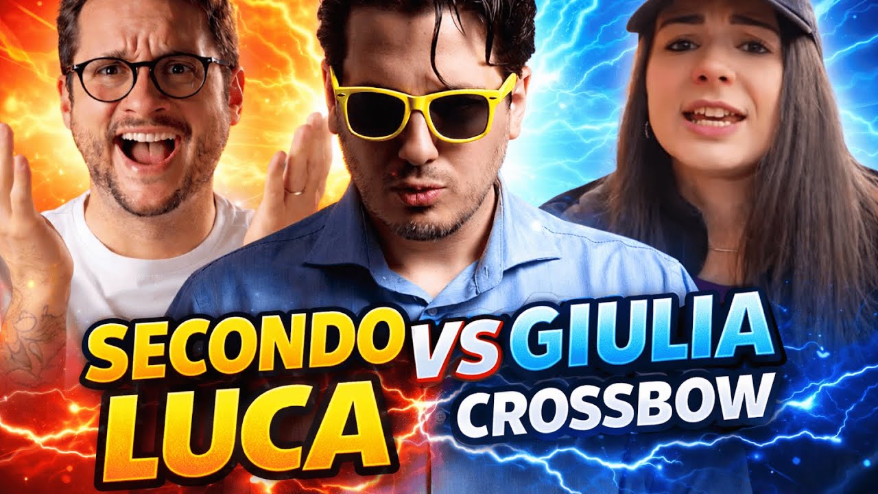 SECONDO LUCA risponde da noi a GIULIA CROSSBOW - ESCLUSIVA Senza Luci! 🔥