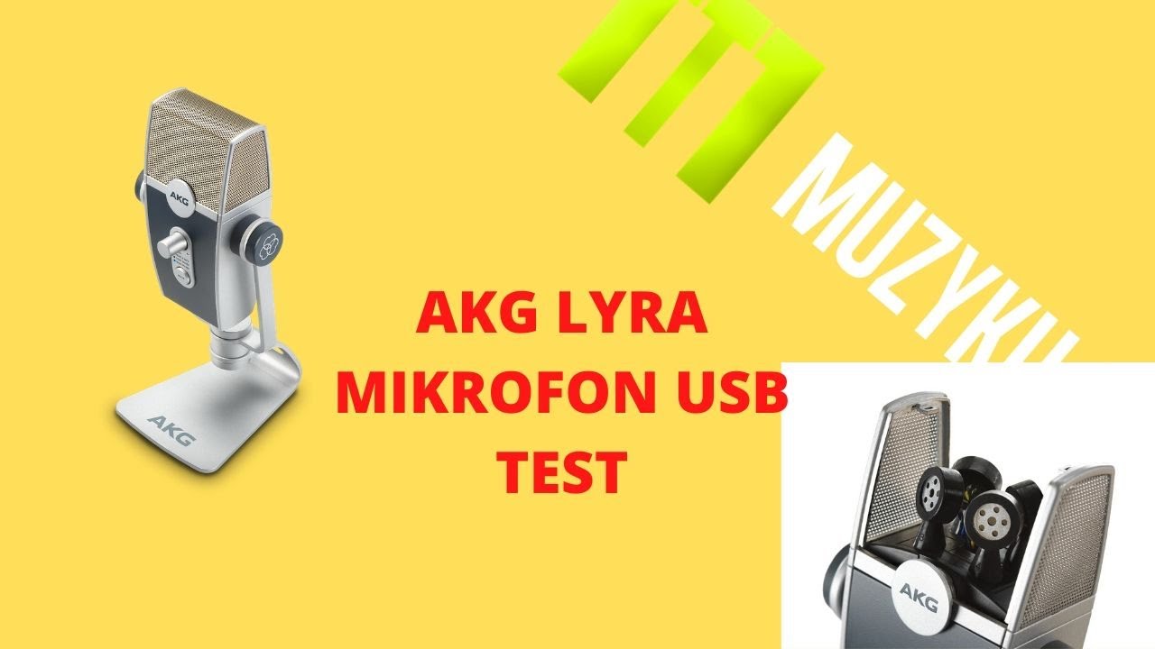 AKG LYRA - Mikrofon USB o niesamowitych możliwościach!