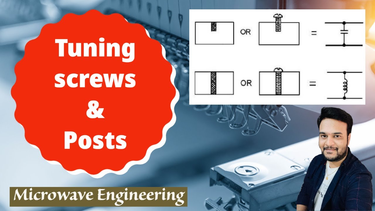 Tuning screws and posts || microwave engineering