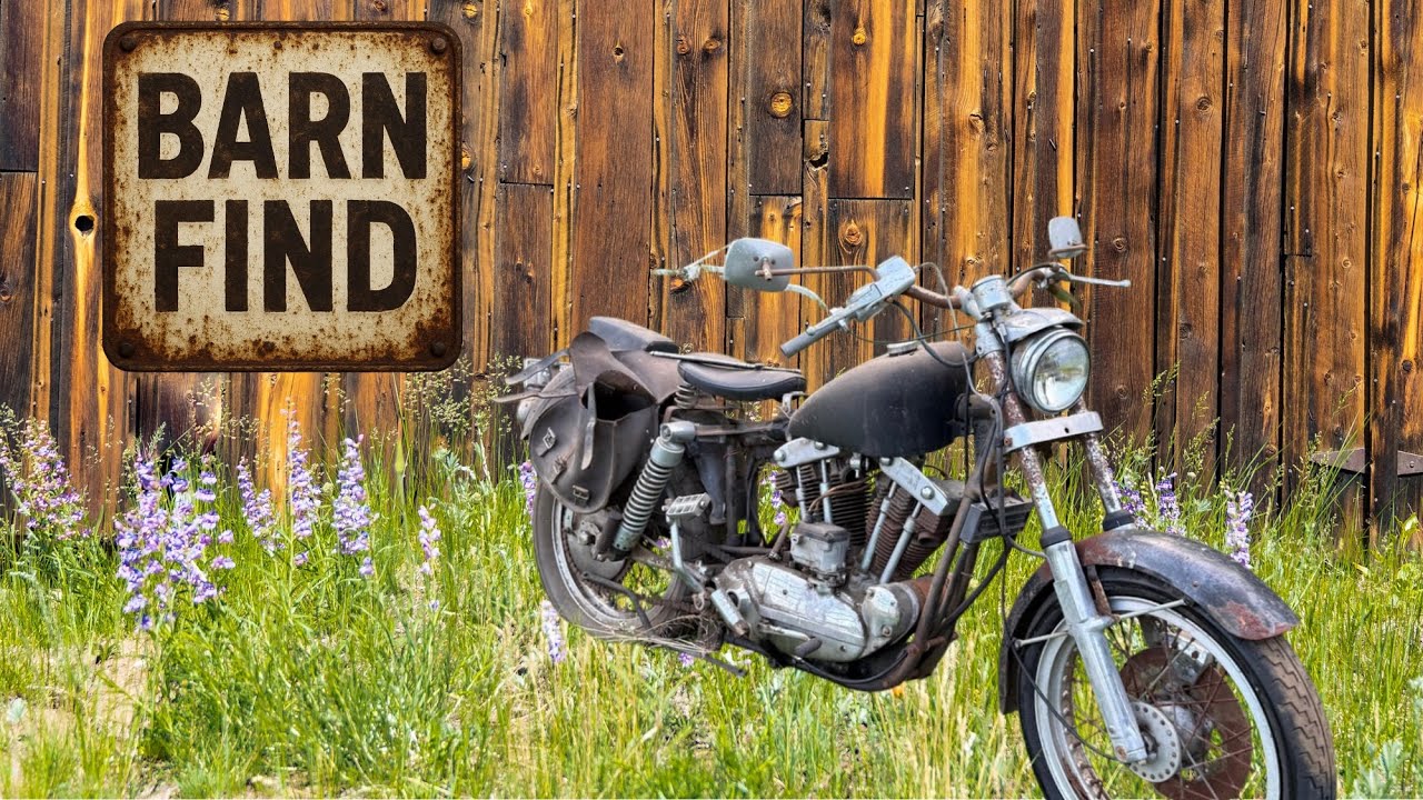 Barnfind Harley Davidson, который нам не стоило покупать