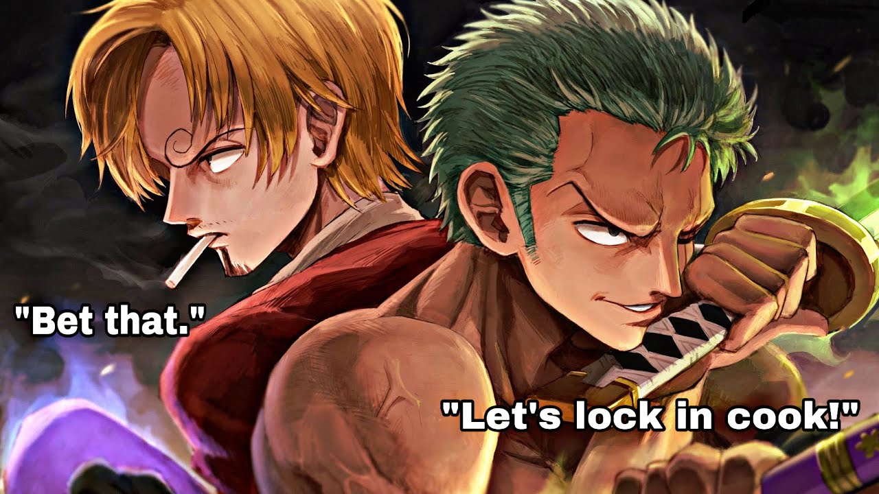 When Zoro and Sanji LOCK IN! | One Piece Skit