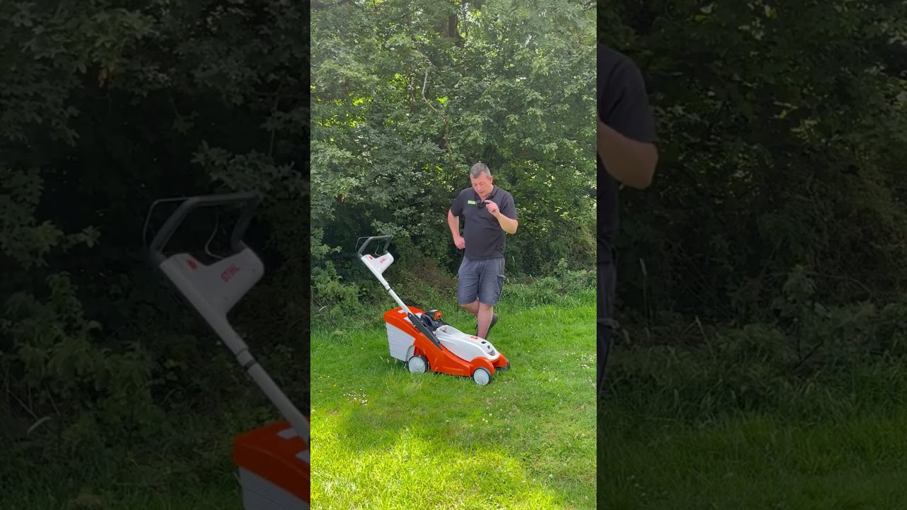 We test the Stihl RMA 239C Lawn Mower