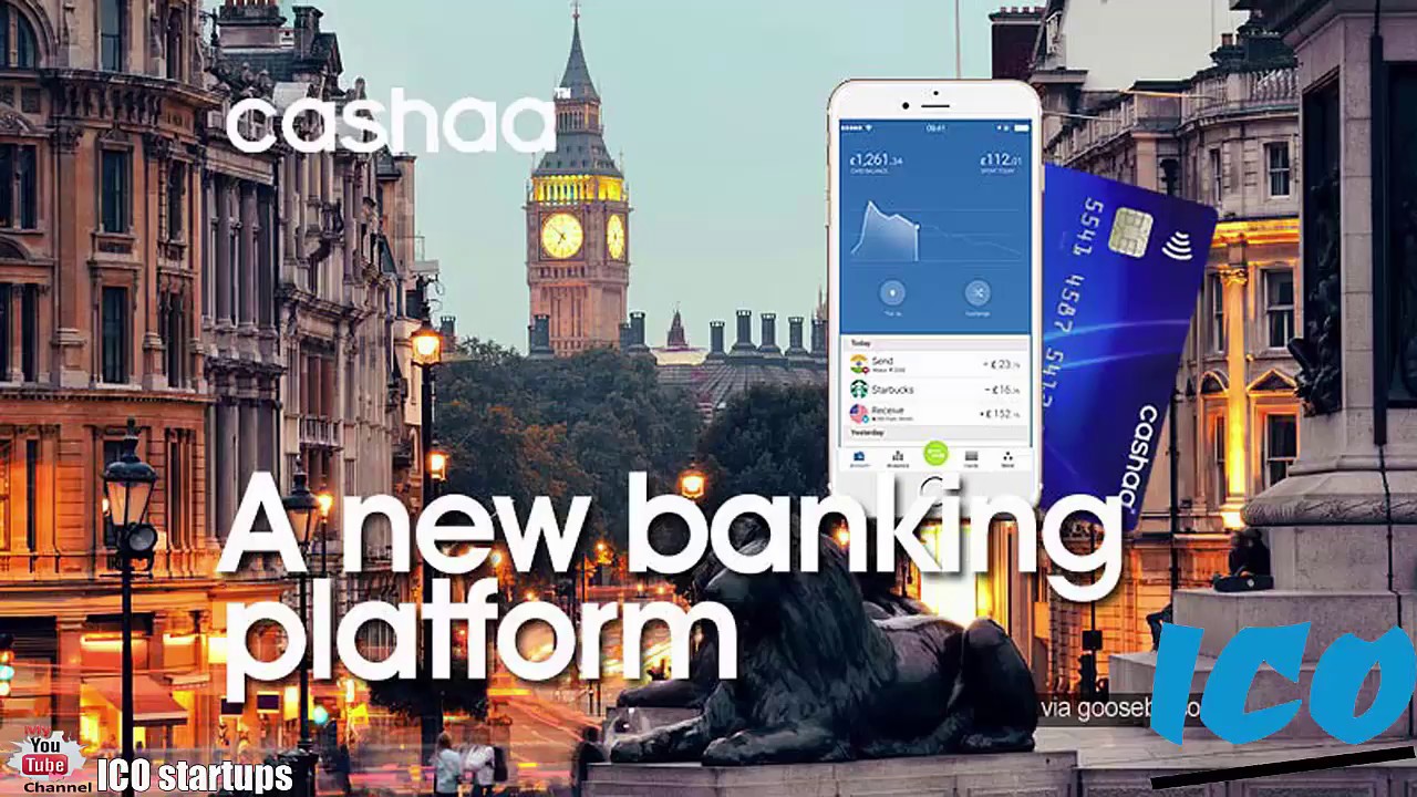 Cashaa ICO Обзор компании! #Cashaa - платежная платформа на Blockchain  ICO LIVE