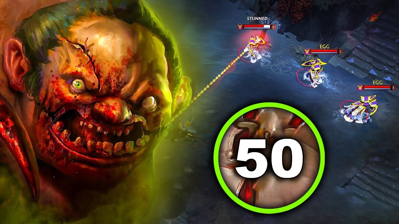 50 Stacks Raid Boss Pudge🔥🔥33Kills Brutal Farm Hero + Rampage🔥