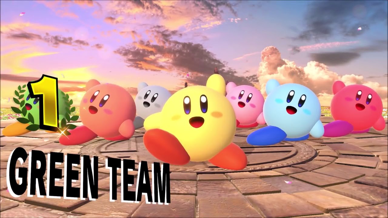 SSBU - All Teams Victory Poses