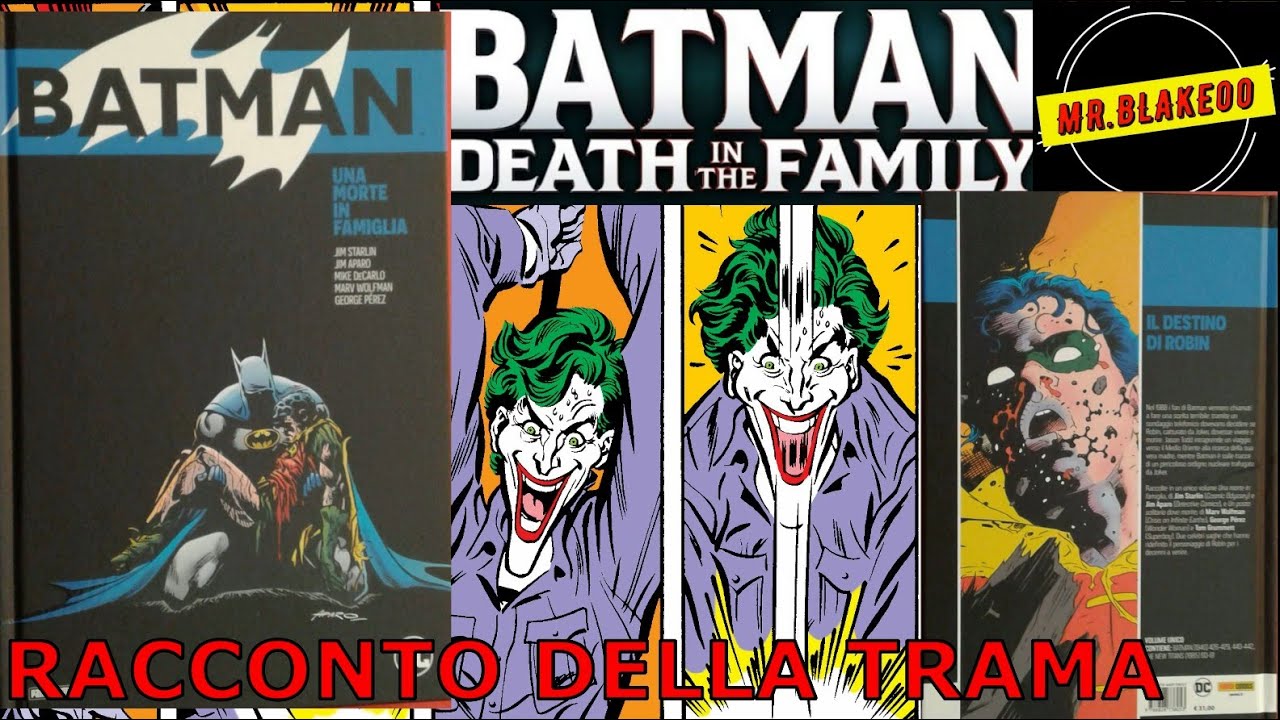 Batman Una Morte in Famiglia - edizione 2022 (racconto della trama con Spoiler)