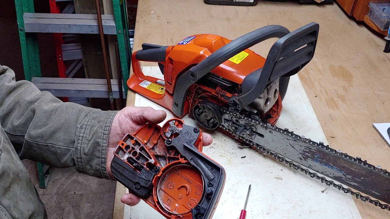 Husqvarna 440 chainsaw brake failure