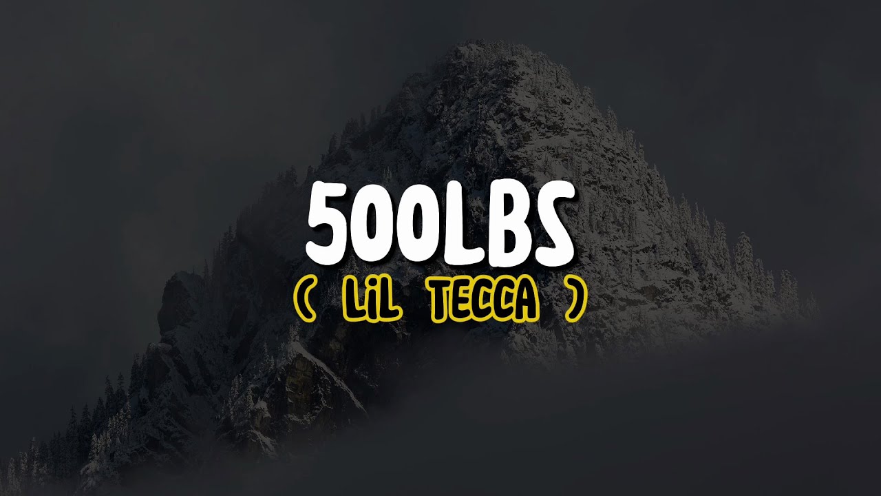 Lil Tecca - 500lbs (Lyrics)