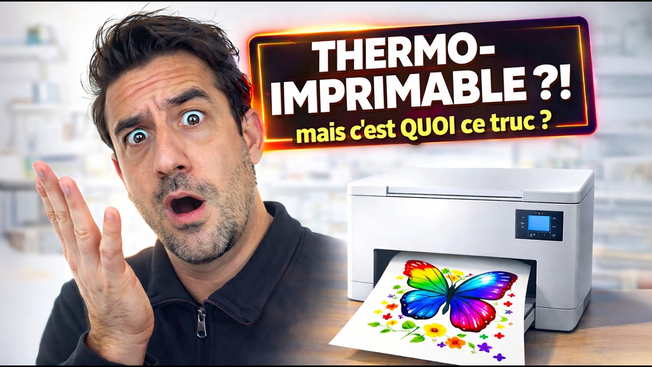 🔥 Thermocollant Imprimable : C’est quoi ? (démo + pose)