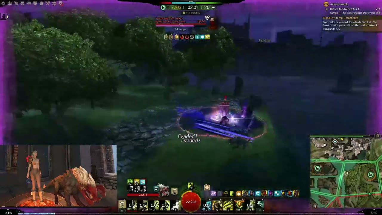 GW2 - The Untamed Wild Roamer (Solo, Outnumbered)