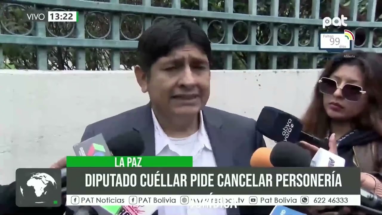 Rolando Cuéllar pide al TSE cancelar personería jurídica de candidatos de la sigla Líder