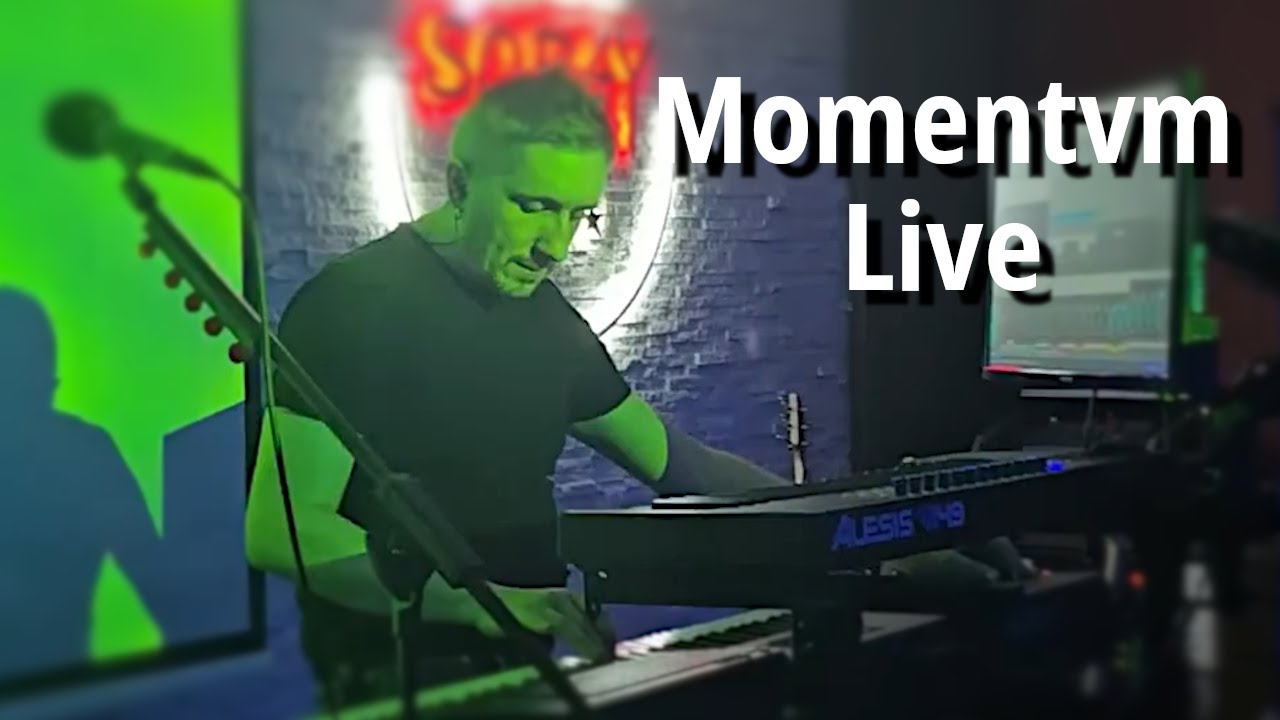 Momentvm Live - keyboards solo on Draconus at @PRESSFIRETOCONTINUEbyMNN gig