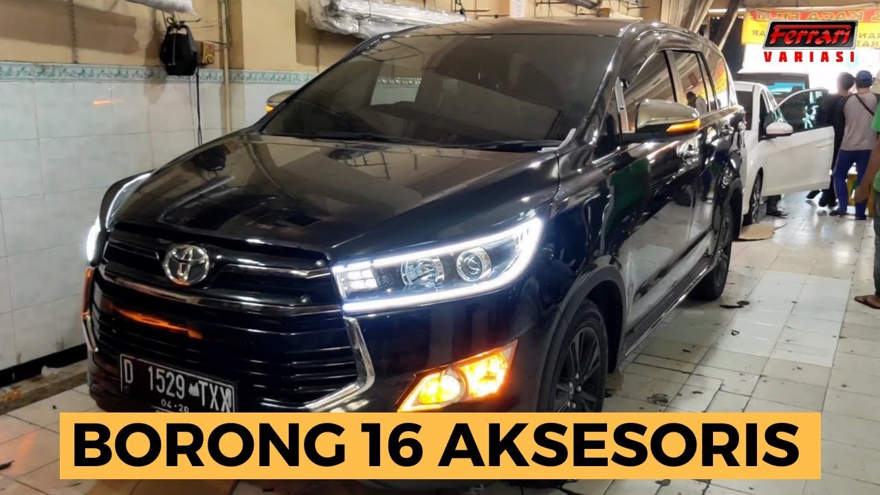 INNOVA VENTURER BORONG AKSESORIS | FERRARI VARIASI SURABAYA