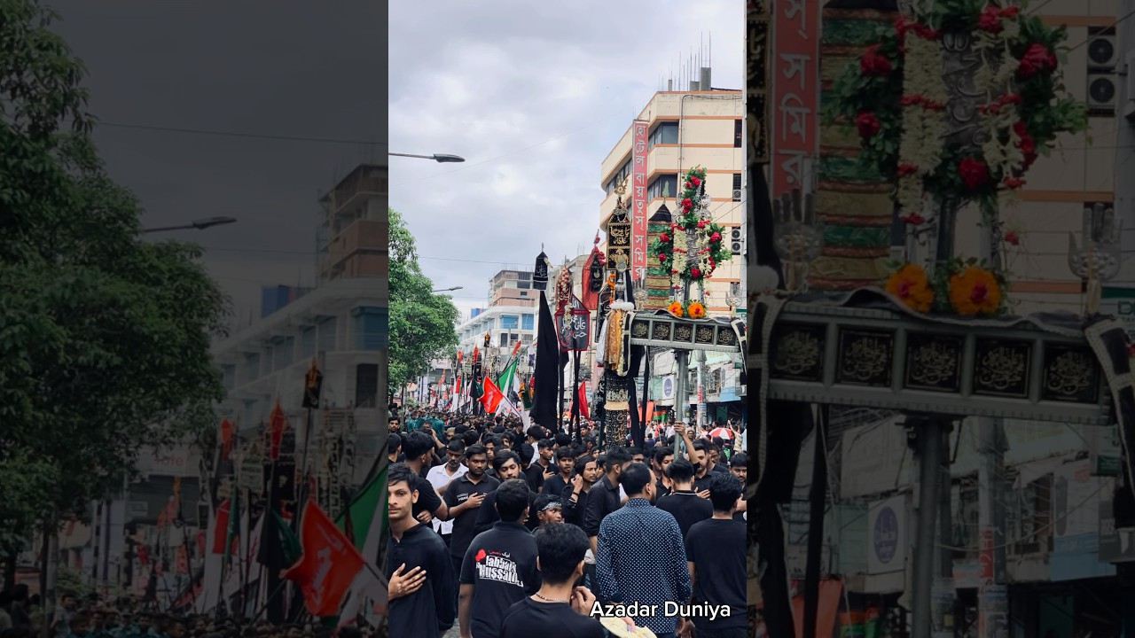 7th Muharram 2023 Julus | Dhaka, Bangladesh #muharram #imamhussain #procession