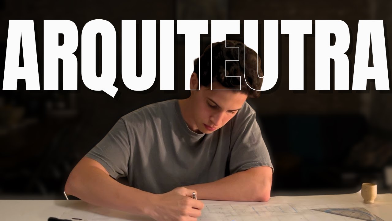 A rotina BRUTALMENTE real de um estudante de ARQUITETURA / vlog