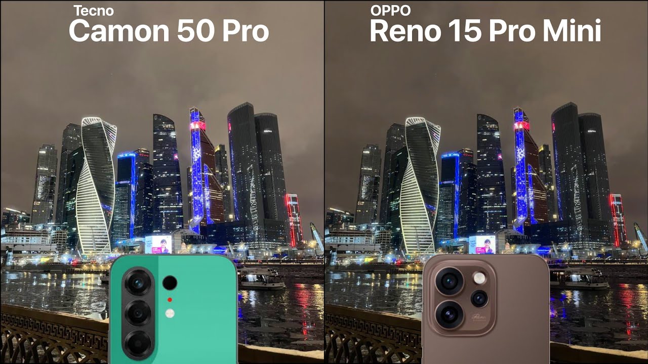 Tecno Camon 50 Pro Vs OPPO Reno 15 Pro Mini Camera Test Comparison 