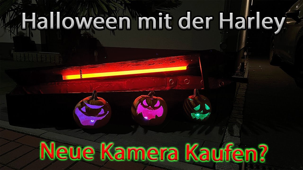 Mit der Harley durch Halloween | Bald neue Kamera? | Heritage Softail | Rheinberg | Moers |