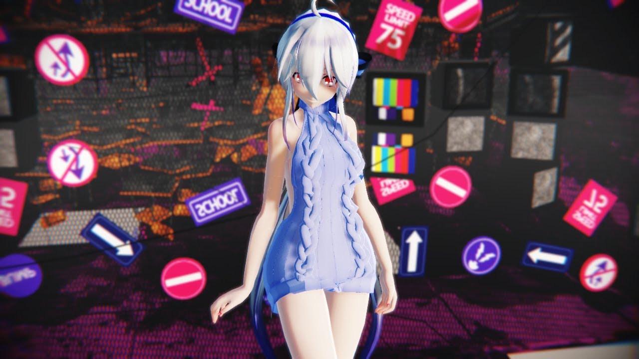[MMD] Haku [帝国少女 / Imperial Girl] [4K] [Remake]