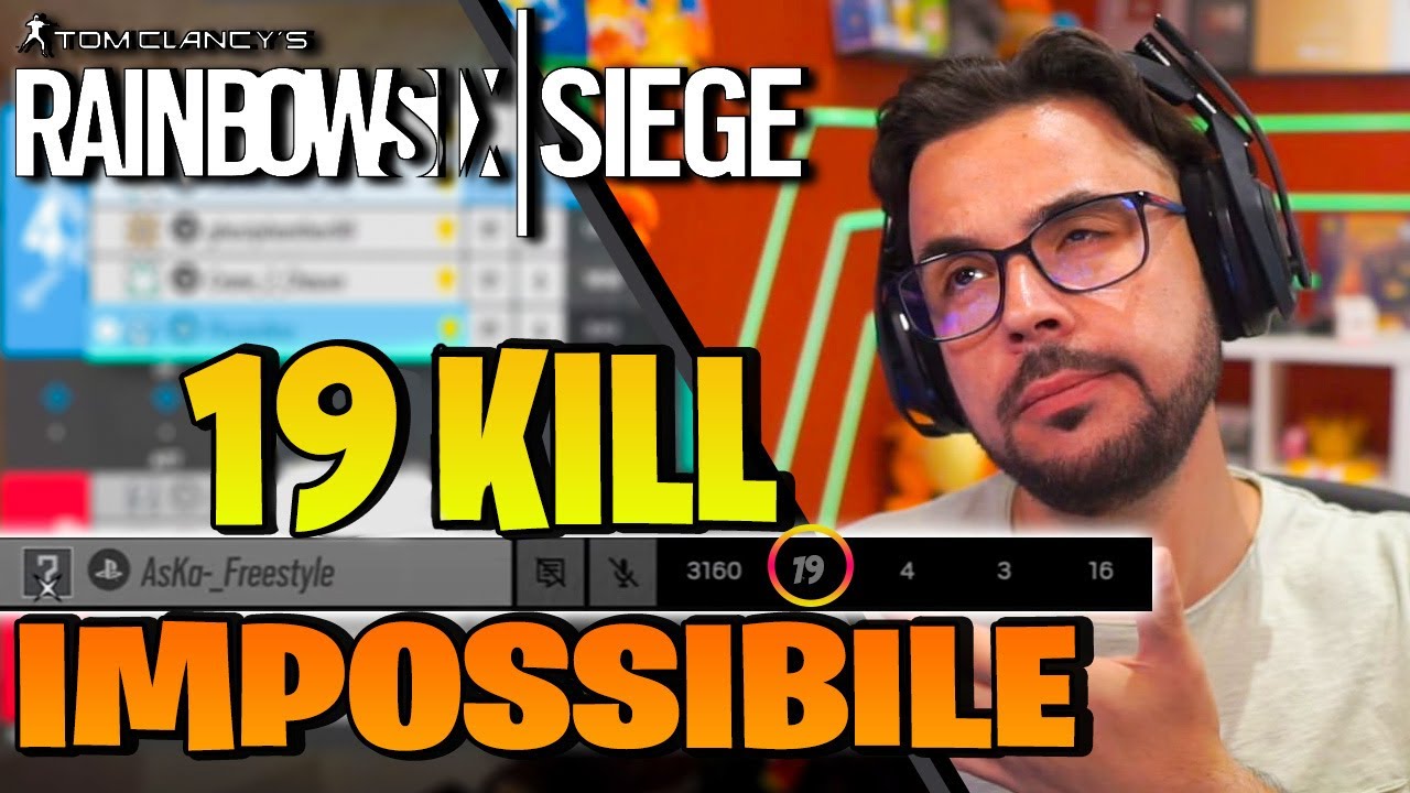 Avversario con 19 Kill , ma che mi stai dicendo! - Rainbow Six Siege