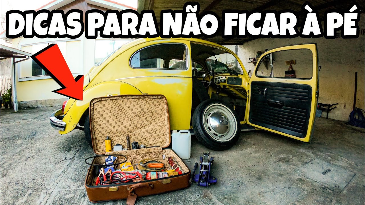 VAI VIAJAR COM SEU CARRO ANTIGO? FUSCA | AIRCOOLED