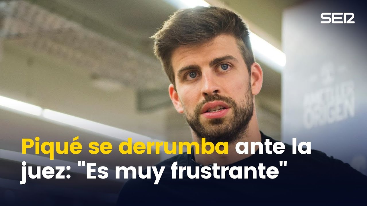 Las LÁGRIMAS de PIQUÉ ante la juez del 'Caso Supercopa'