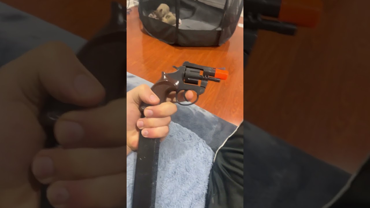 Worlds Most Realistic Nerf Revolver #nerf