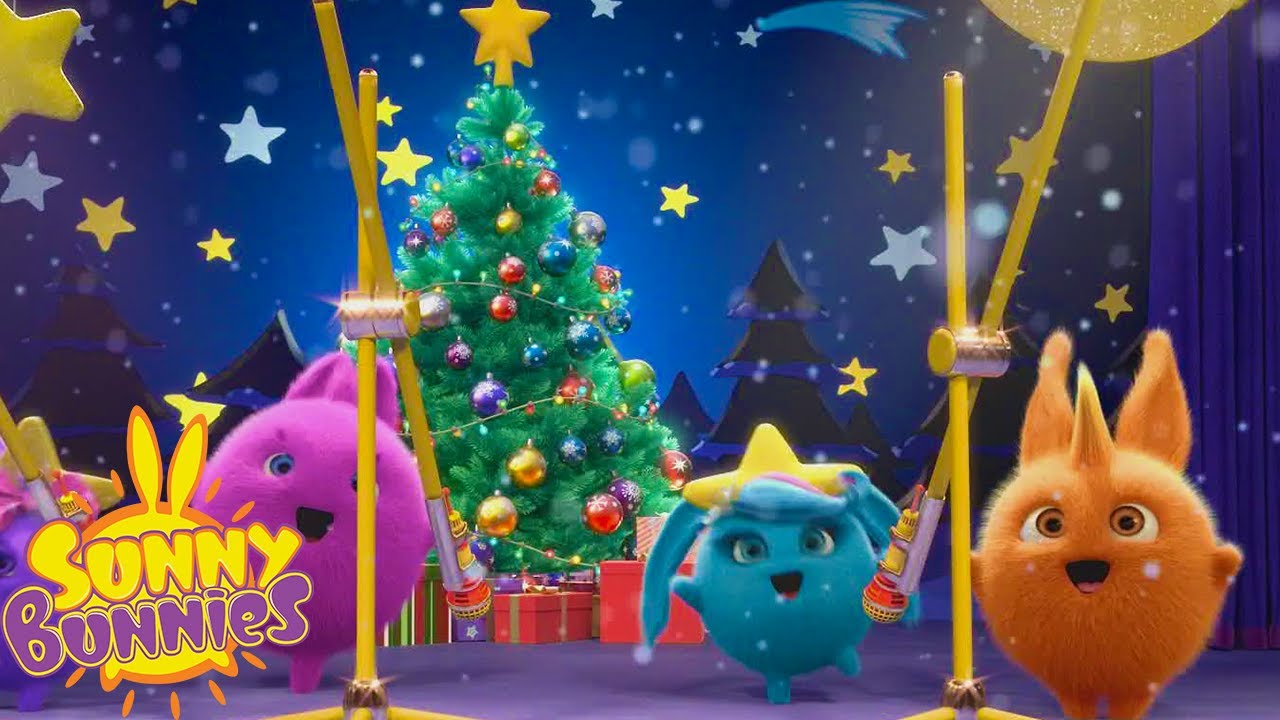 Singing Christmas Carols - Sunny Bunnies | Happy Holidays 🎄 | Cartoons For Kids