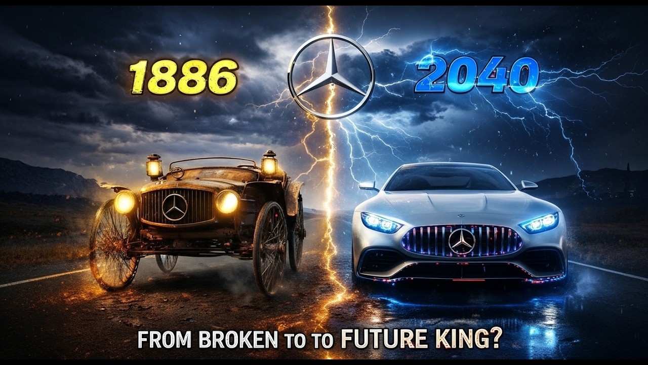Mercedes Evolution: From First Engine to 2040 Future Concept